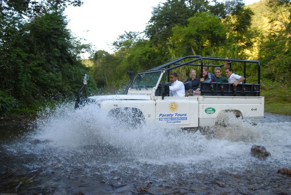 Paraty: Jungle Waterfalls and Cachaça Distillery Jeep Tour - Itinerary Details