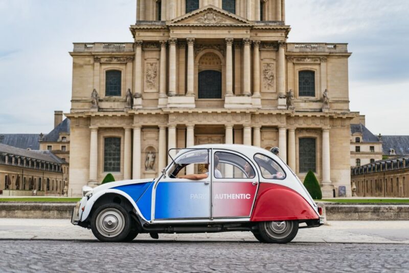 Paris: 1-Hour Vintage Citroen 2CV Tour - Convertible Roof Experience