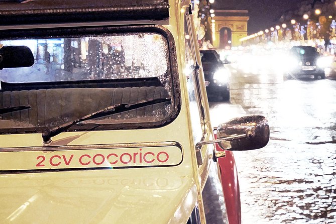 Paris and Montmartre 2CV Tour by Night With Champagne - Cancellation Policy