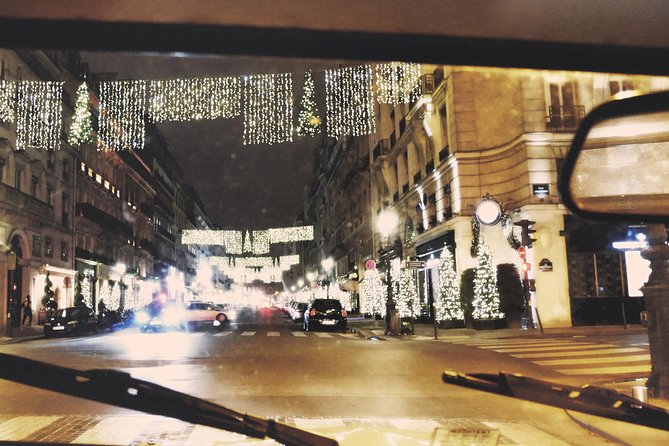 Paris and Montmartre 2CV Tour by Night With Champagne - Private Driver-Guided Experience