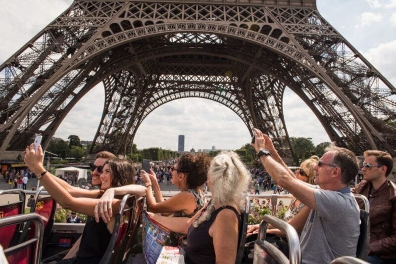 Paris: Arc De Triomphe Ticket & Big Bus Hop-On Hop-Off Tour - Admission to Arc De Triomphe