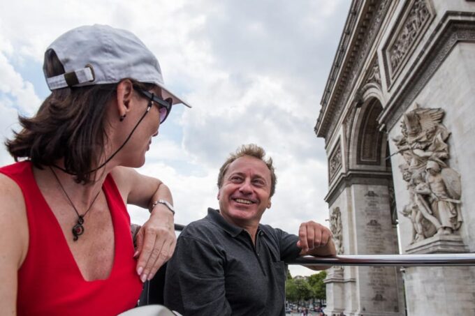 Paris: Arc De Triomphe Ticket & Big Bus Hop-On Hop-Off Tour - Seine River Cruise
