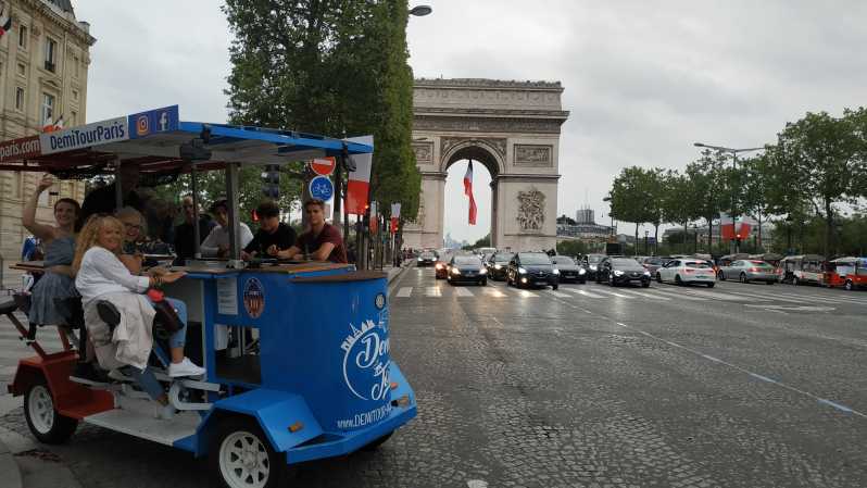 Paris: Beer Bike Bar With Drinks Included - Duration and Pricing