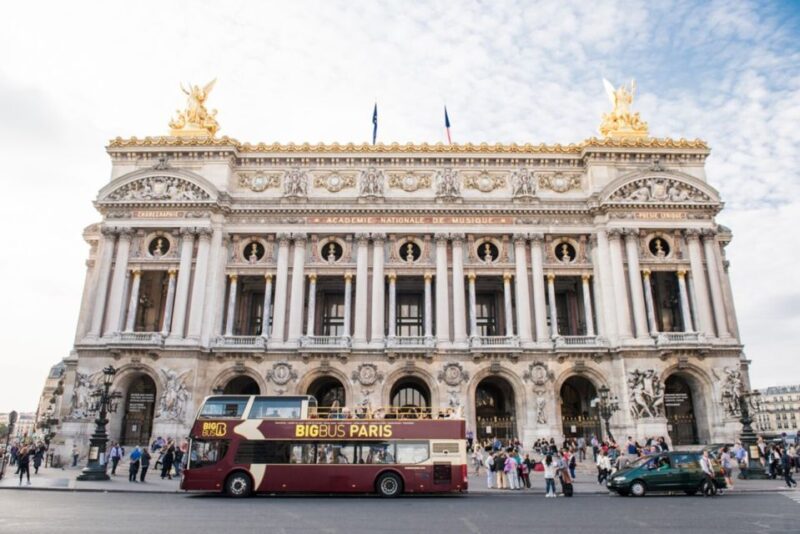 Paris: Big Bus Hop-On Hop-Off Tour and Arc De Triomphe - Inclusions and Exclusions