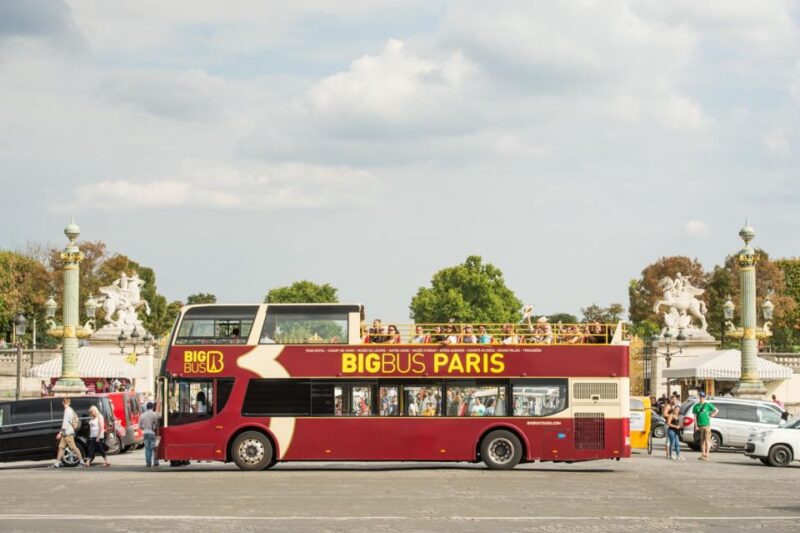 Paris: Big Bus Hop-On Hop-Off Tour and Pantheon Entrance - Experience Highlights