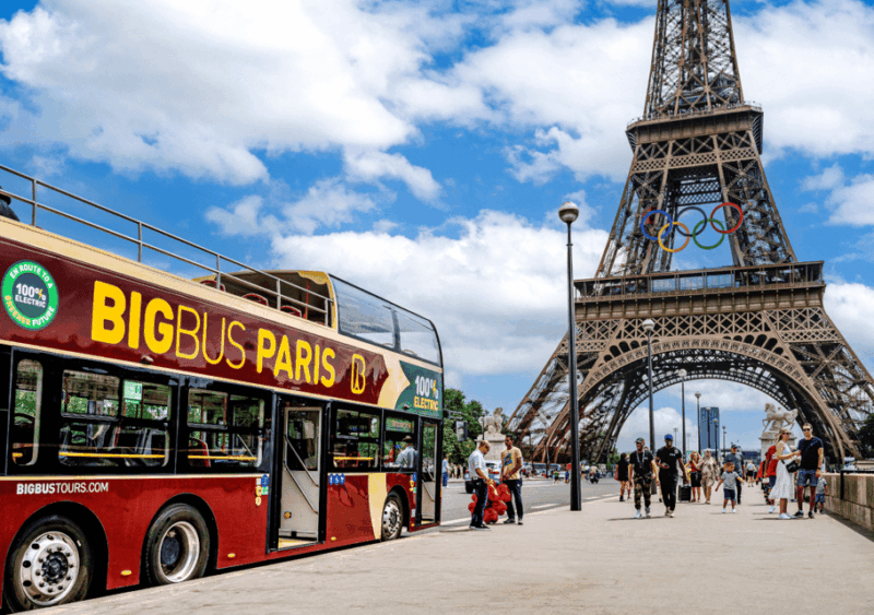 Paris: Big Bus Hop-On Hop-Off Tour With Optional Cruise - Key Points
