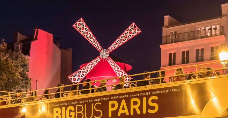 Paris: Big Bus Panoramic Night Tour by Open-Top Bus - Key Points