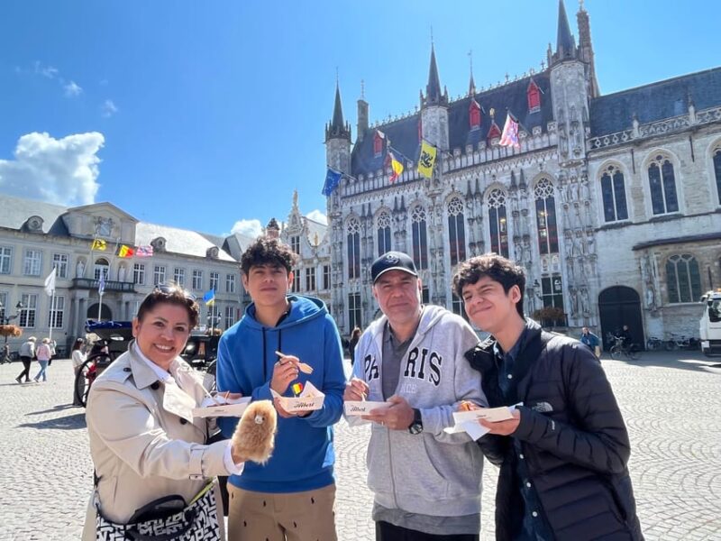 Paris: Bruges and Ghent Day Trip With Boat Ride and Tastings - Itinerary Details
