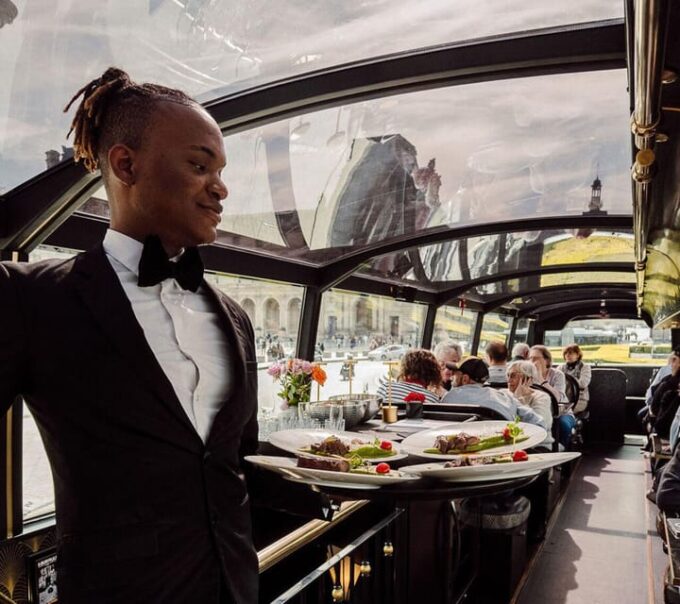 Paris: Bus Tour of St Germain With Lunch & Champagne Glass - Cuisine and Beverages