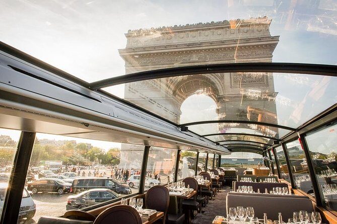 Paris Bustronome Gourmet Sightseeing Lunch on a Panoramic Bus - The Review Highlights from Travelers