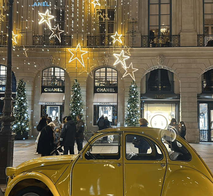 Paris: Christmas Tours in 2CV - Tour Features and Accessibility