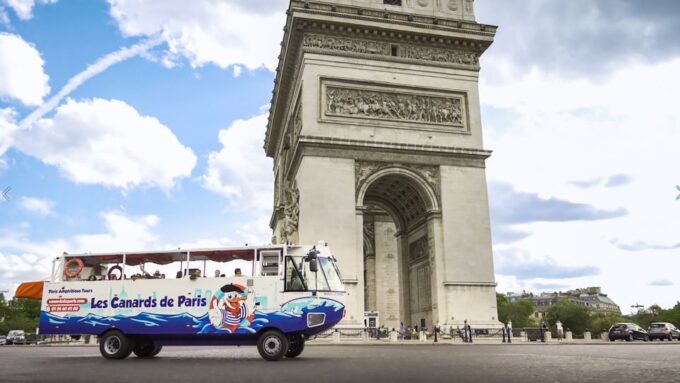 Paris: City and River Seine Tour on an Amphibious Bus - Transportation and Restrictions