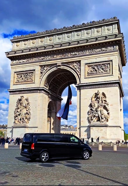 Paris: City Sightseeing Tour With Professional Photoshoot - Key Points