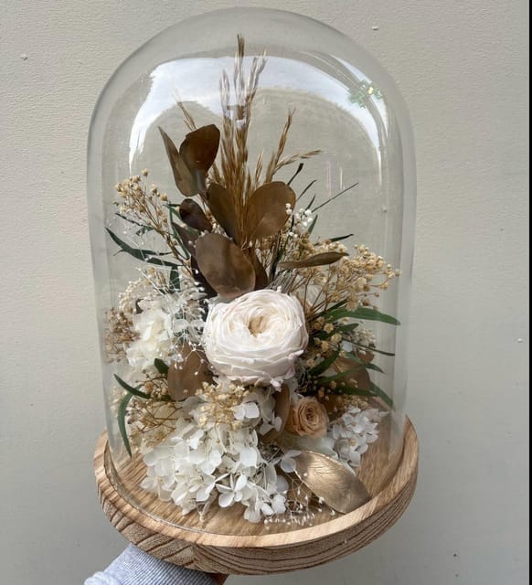 Paris: Create Dried Flower Bell Jar Workshop in Paris - Crafting Floral Arrangements