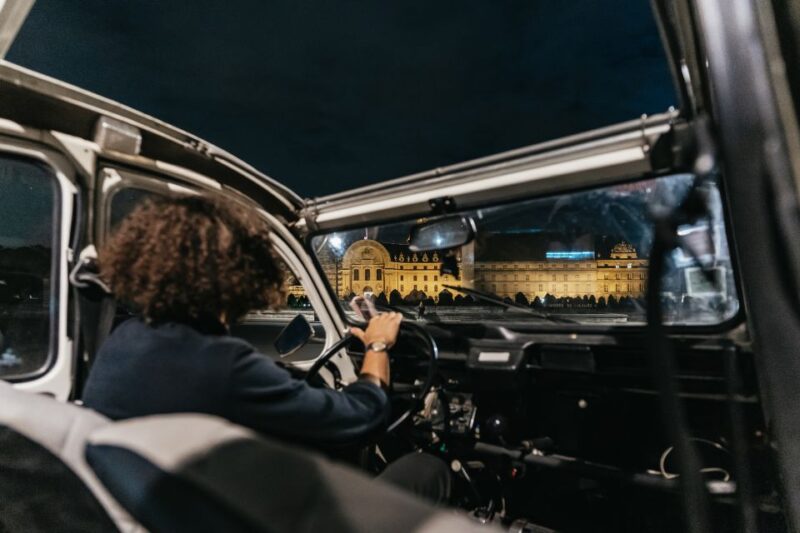 Paris: Discover Paris by Night in a Vintage Car With a Local - Inclusions and Optional Add-Ons