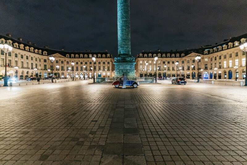 Paris: Discover Paris by Night in a Vintage Car With a Local - Pickup and Accessibility Options