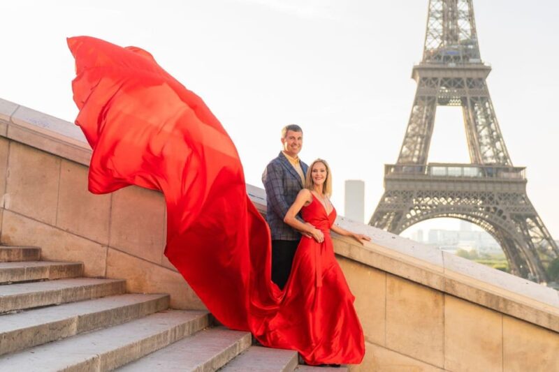 Paris: Eiffel Tower Glamor Photoshoot With Dress Options - Photoshoot Details