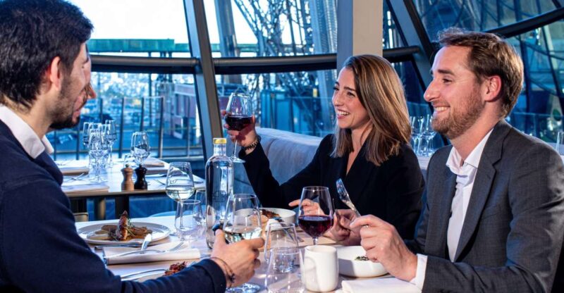 Paris: Eiffel Towers Madame Brasserie 3-Course Lunch 12:00 - Key Points