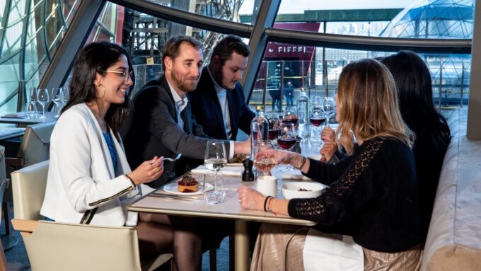 Paris: Eiffel Towers Madame Brasserie 3-Course Lunch 12:00 - Important Restrictions