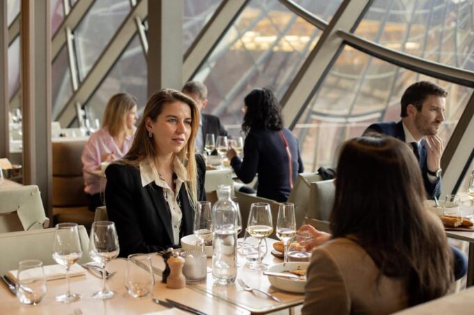 Paris: Eiffel Towers Madame Brasserie and 3-Course Lunch - Seating Options