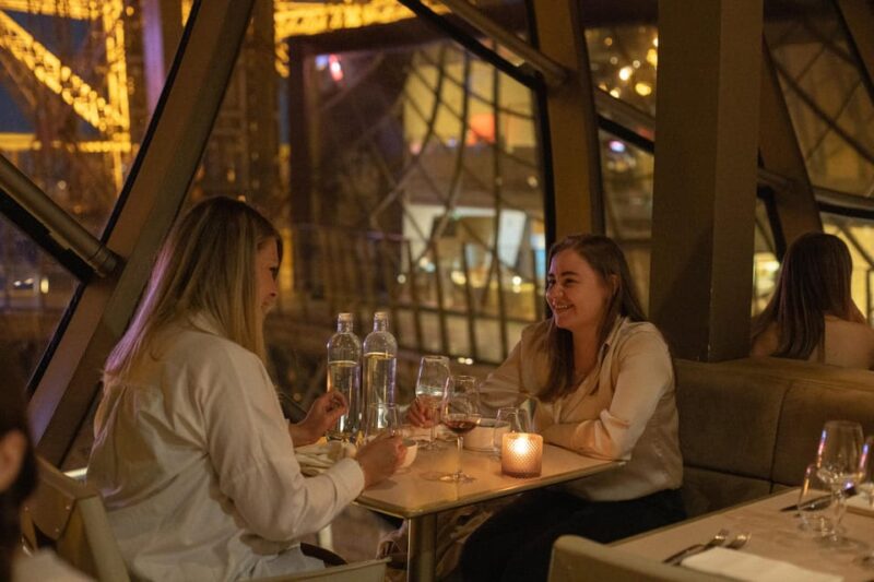 Paris: Elegant Dinner With Drinks in the Eiffel Tower - Culinary Offerings