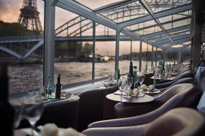 Paris En Scene 3 Course Seine River Dinner Cruise - Dining Details