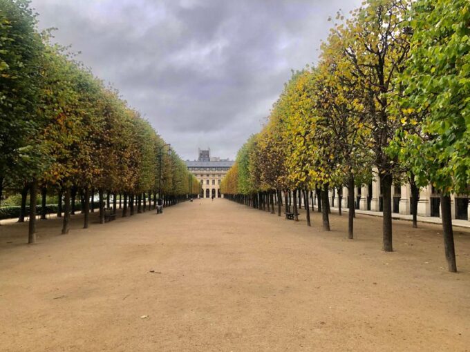 Paris: Fashion History Walking Tour in the Heart of Paris - Colonnes De Buren