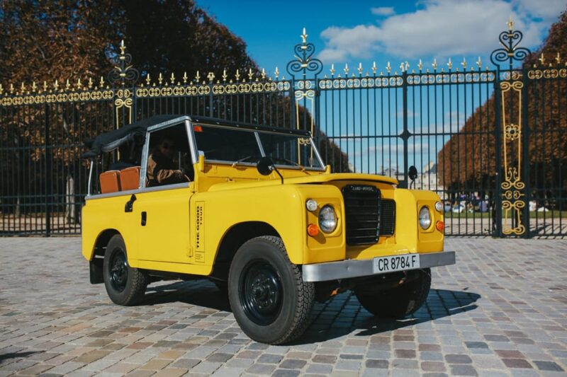 Paris: Guided Tour in a Vintage Land Rover - Booking Information