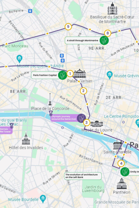 Paris: Hop-On Hop-Off Bus With Cruise and Versailles Options - Paris 2024 Olympic-Themed Tours