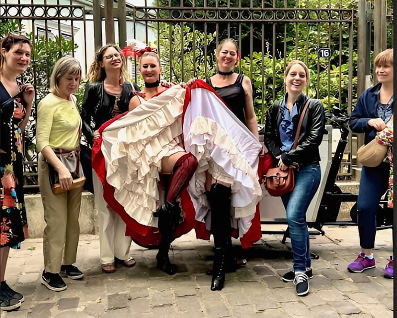Paris: Immersive Tour of Montmartre With a Cancan Dancer - Tour Highlights
