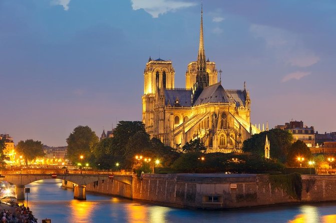Paris Lights Evening Bus Tour With Eiffel Tower Summit Option - Tour Highlights