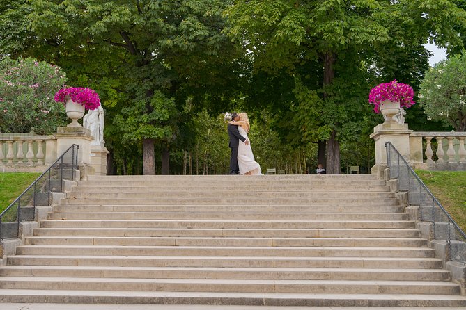 Paris Luxembourg Garden Wedding Vows Renewal Ceremony With Photo Shoot and Video Shoot - Photography and Videography