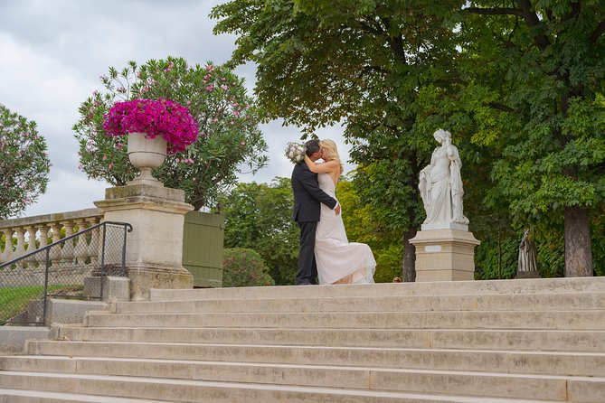 Paris Luxembourg Garden Wedding Vows Renewal Ceremony With Photo Shoot and Video Shoot - Dress Code and Group Size