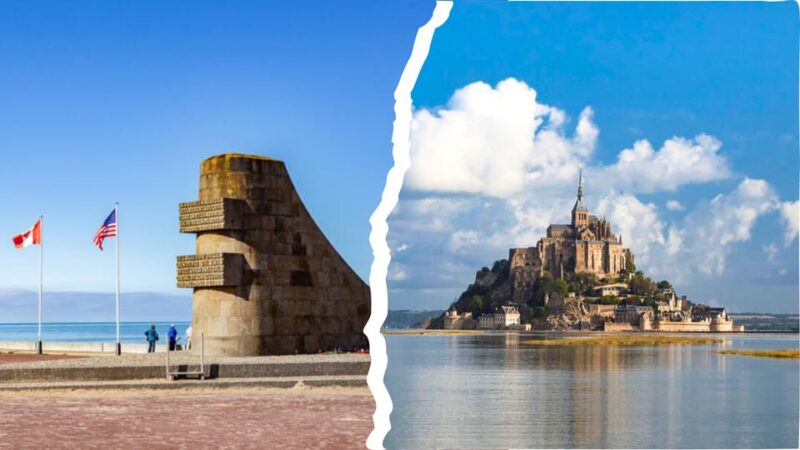 Paris: Mont Saint-Michel and Omaha Beach Day Trip - Itinerary Details
