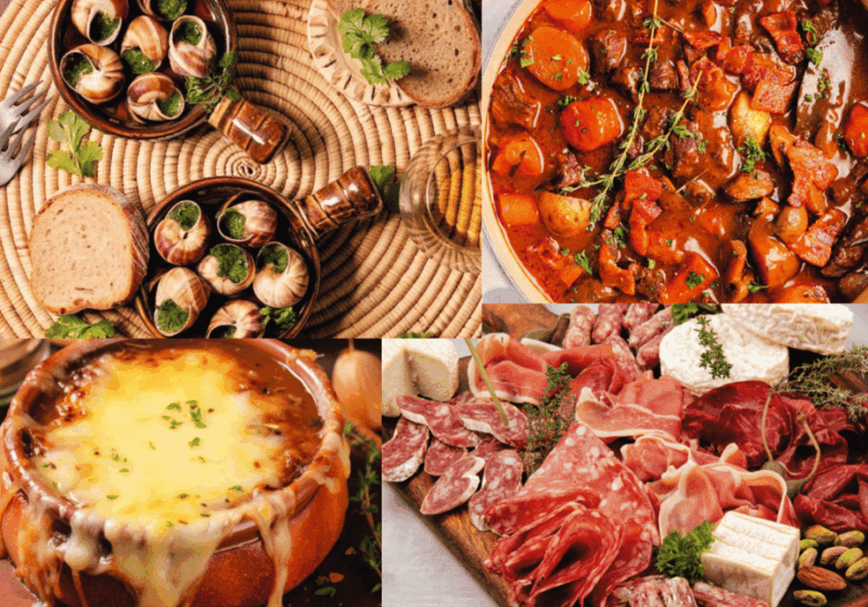 Paris: Montmartre Tour, Dinner & Cabaret Show SEMI PRIVATE - Dining Experience