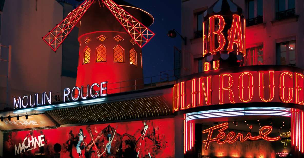 Paris: Moulin Rouge Cabaret Show Ticket With Champagne - Show Details