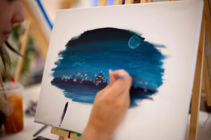 Paris : Painting Experience in an Art Cafe - Pricing and Reservation