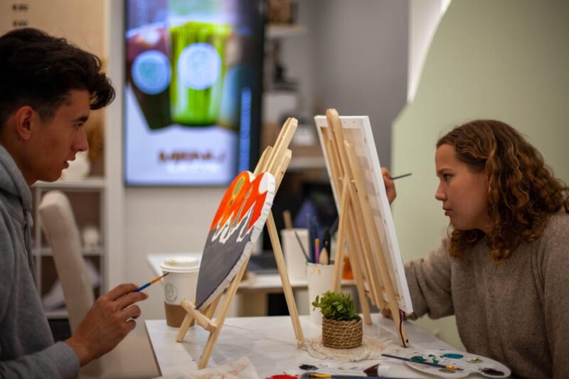 Paris : Painting Experience in an Art Cafe - Customer Ratings and Reviews