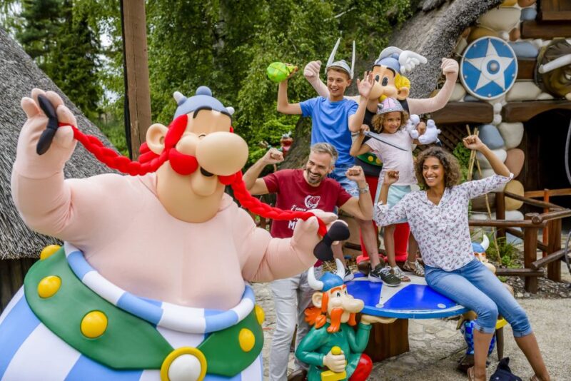 Paris: Parc Astérix Full-Day Entrance Ticket - Park Attractions and Zones