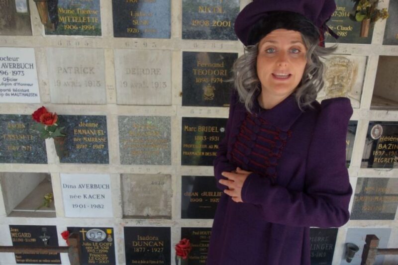 Paris: Père Lachaise Cemetery Guided by the Great Sibylle - Guided Experience With the Great Sibylle