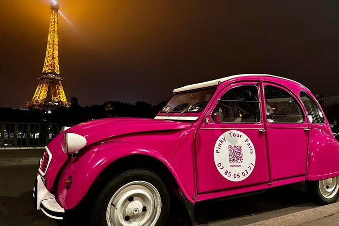 Paris Pink Tour by Night with Champagne - The Champagne Experience and Practical Details