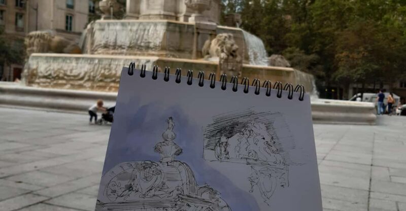 Paris: Plein Air Sketching Course, Drawing & Watercolor - Booking and Cancellation