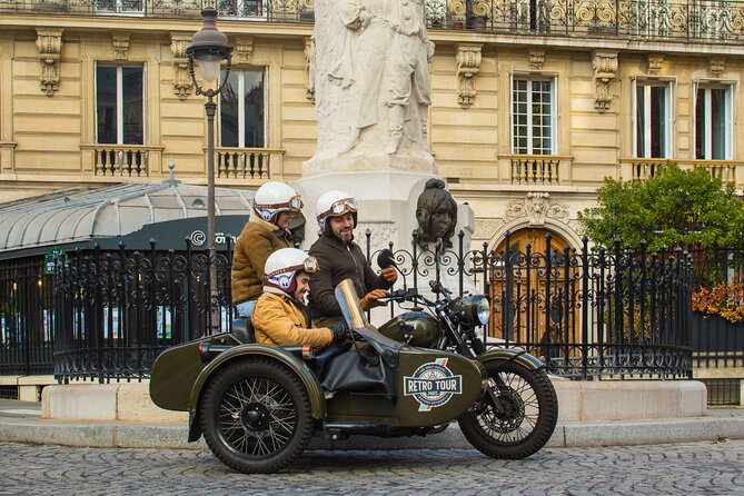 Paris Private Flexible Duration Guided Tour on a Vintage Sidecar - Recap