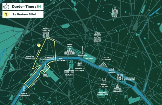 Paris: Private Guided Tour in Rickshaw Bike - Gustave Eiffel - Convenient Booking and Payment Process