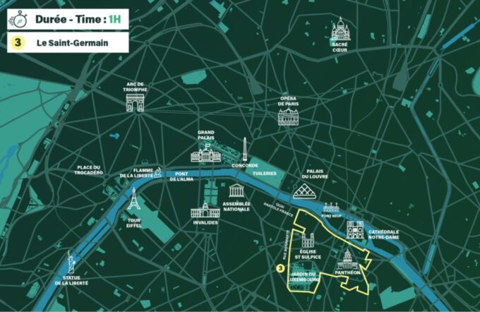 Paris : Private Guided Tour Rickshaw Bike - Saint-Germain - Exploring the Landmarks
