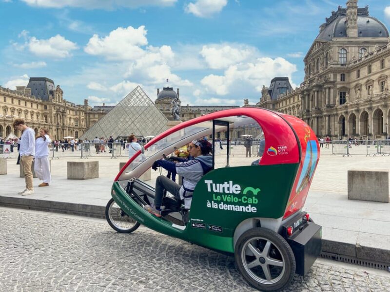 Paris : Private Luxury Rickshaw Tour With Hotel Pick-up - Itinerary and Highlights