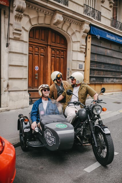 Paris: Private, Tailor Made, Guided Tour on Vintage Sidecar - Inclusions