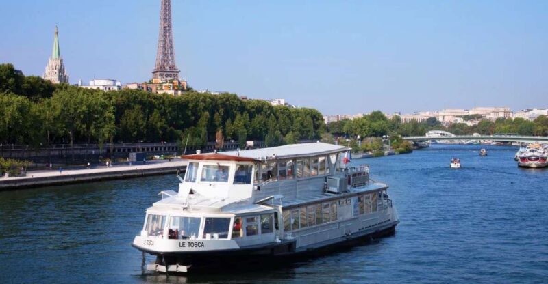 Paris : Seine River Lunch Cruise From Eiffel Tower - Frequently Asked Questions