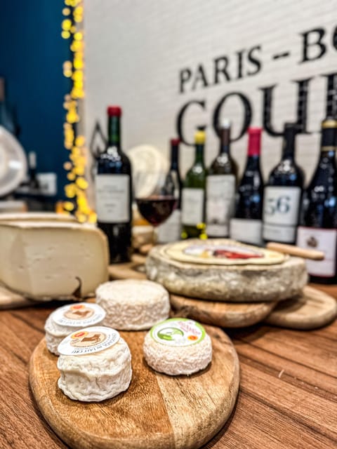 Paris: Tasting of 3 Wine and 3 Cheese - Cheeses Tasted