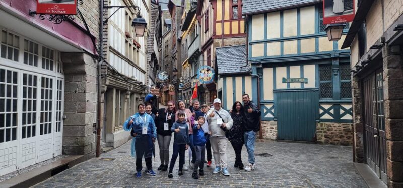 Paris to Mont Saint-Michel Day Trip in Luxury Van Live Guide - Tour Features